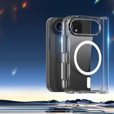 5. Dux Ducis Clin Mag iPhone Duo Case Compatible with MagSafe - Transparent