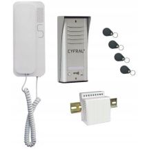 CYFRAL COSMO INTERCOM FOR 1 SUITE, SILVER