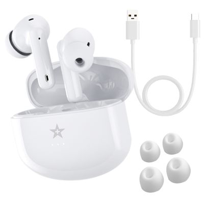 3. GIEWONT RealSound PRO ANC ENC GWS800-2 Wireless Headphones White