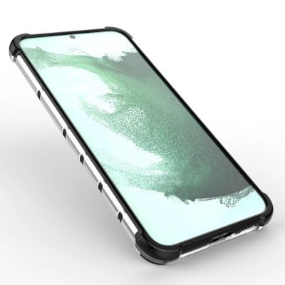 10. Honeycomb case for Samsung Galaxy S23+ armored hybrid cover blue