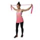 16. Pilates tape HMS TP01 PINK 0.7 x 120 x 1200 MM 17-34-022