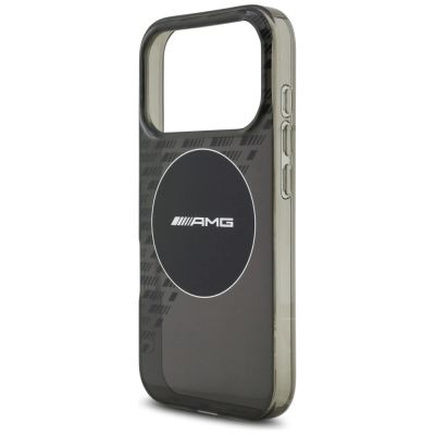 6. AMG Double Layer Transparent Smocked MagSafe Case for iPhone 17 Pro - Black