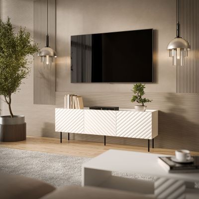 3. 3D TV cabinet LUCCA 165x40x59 white