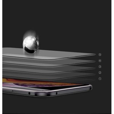 17. Wozinsky Full Magnetic Case Full Body Front and Back Cover with built-in glass for Samsung Galaxy A72 4G black-transparent