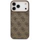 3. Guess 4G PU Classic Logo MagSafe Case for iPhone 17 Pro Max - Brown