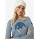 3. SUPER.NATURAL W GONDOLA LS Women's Long-Sleeve Shirt, Grey