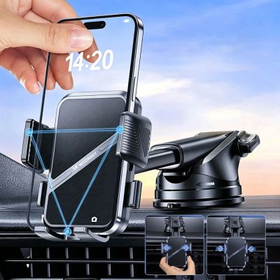 7. Wozinsky WUS-CF29 3-in-1 Car Holder for Dashboard, Windshield and Air Vent - Black
