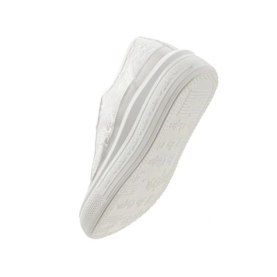 6. Lee Cooper women's sports shoes sneakers white platform lace