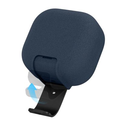 5. Tech-Protect Slim Hook Case for Samsung Galaxy Buds 4 / 4 Pro - Navy Blue