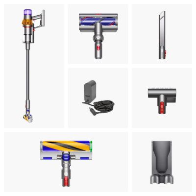 3. Dyson V15 Detect Absolute (2026) Gelb/Lila 660W