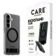 6. CARE by PanzerGlass Black Kickstand & QI Case for Samsung Galaxy S26+ - Transparent