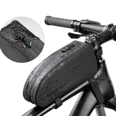 6. Rockbros AS-019 bicycle frame bag waterproof 1.5 l - black