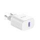 2. Dudao A20EU USB-A 18W network charger - white