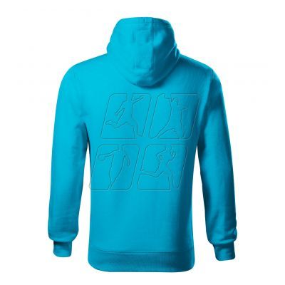 3. Malfini Cape Free M MLI-F1344 sweatshirt, turquoise