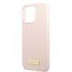 6. Guess GUHMP13LSPLP iPhone 13 Pro / 13 6.1" pink/pink hard case Silicone Logo Plate MagSafe