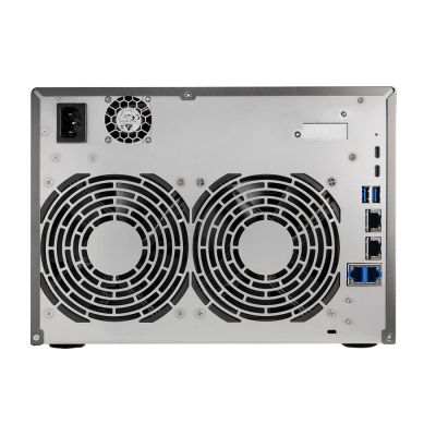 3. AS6810T NAS; Tower; 10x (3.5" SATA HDD/ 2.5" SSD); AMD Ryzen Embedded V3C14; 16G ECC DDR5 SODIMM (max. 64GB), 2x 10GbE, 2x 5GbE, 4x M.2 2280 NVMe PCIe 4.0, 2x USB4, 2x USB 3.2 Gen, 1x optional 10 GbE card