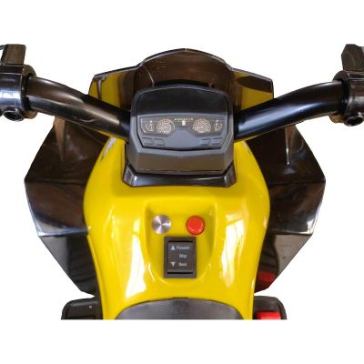 12. QUAD CAR WITH MICRON BATTERY YELLOW 1032764