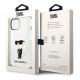 8. Karl Lagerfeld Ikonik Karl case for iPhone 14 Plus - transparent