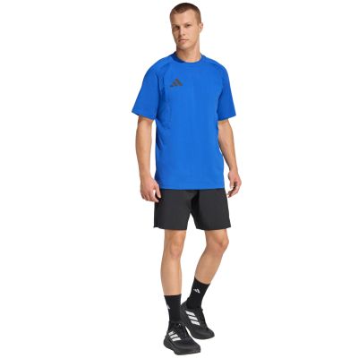 6. Men's adidas Tiro 26 Travel T-shirt blue KD1134
