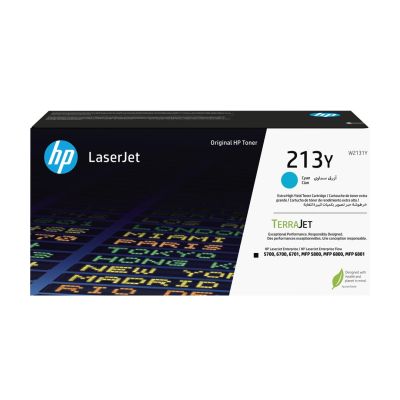 19. HP Original 213Y Extra High Yield Cyan LaserJet Toner Cartridge