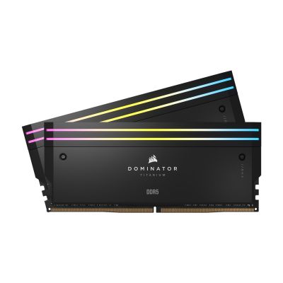 8. Corsair Dominator Titanium CMP64GX5M2B6400C32 Memory Module 64GB 2 x 32GB DDR5
