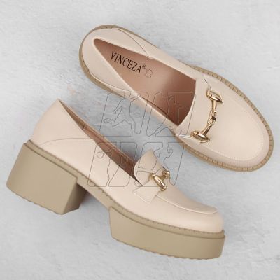 7. McKeylor W JAN291 beige high-heeled shoes