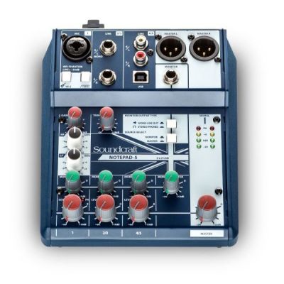 Soundcraft Notepad-5 - Analog Mixing Console