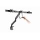 21. GEMBIRD ADJUSTABLE DESK ARM/MOUNT FOR 3 MONITORS 17-27, VESA 100X100MM, UP TO 6 KG