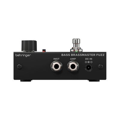 5. Behringer Bass Brassmaster Fuzz - effect for bass guitar