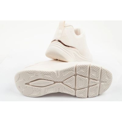 8. Skechers Bobs Arch Fit Elev8 ecru women's sneakers