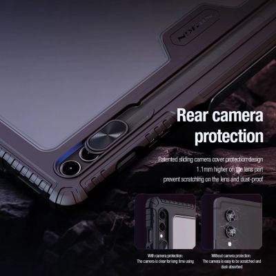 14. Nillkin Bumper Leather Case Pro case for Samsung Galaxy Tab S9+ - black