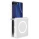 Uniq Veren AF Magclick Charging Case for Samsung Galaxy Z Flip 8 - White