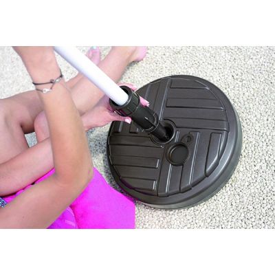 12. UMBRELLA BASE ROUND WHITE