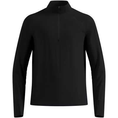 Men's Odlo X-ALP Mid Layer 1/2 Zip Half-Zip Top, Black
