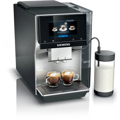 2. Siemens TP715R07 EQ700 espresso machine (black; 19 bar)
