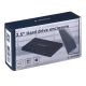 6. GEMBIRD EE2-U2S-5 Case (2.5"; USB 2.0; Aluminum; black)