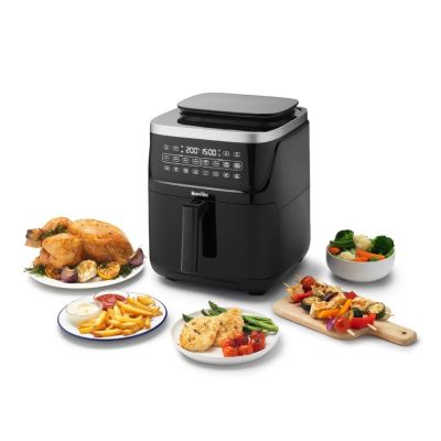 3. Breville VDF133X Air Fryer Steam Air Fryer