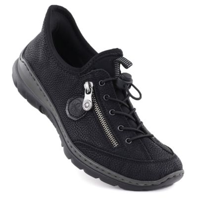 Women's black sports shoes Rieker L32F1-00