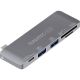 Terratec 283005 USB 3.2 Gen 1 (3.1 Gen 1) Type-C Docking Station Gray
