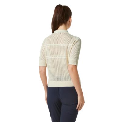 6. Helly Hansen Women's W Salt Knit Polo Shirt 34400 034