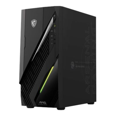 9. MSI MAG Infinite E1 14NVL5-104EU i5-14400F 16GB DDR5 SSD1TB GeForce RTX 5060 SHADOW 2X 8GB AX211 (WIFI 6E) Bluetooth 5.3 500W Win11 Black 2Y