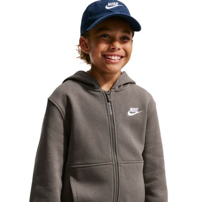 3. Nike Sportswear Club Fleece Kids' Sweatshirt Gray FD3004 289