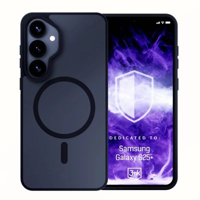 15. 3mk Smoke MagCase for Samsung Galaxy S25+ - Black