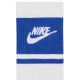 8. Nike Everyday Elevated Crew Socks 3 Pairs White and Blue IM7949 904