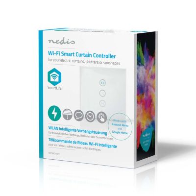 5. Nedis WIFIWC10WT smart home - transmitter Wired and Wireless Wall-mountable WWAN