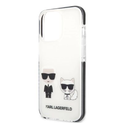 6. Karl Lagerfeld KLHCP13XTPEKCW iPhone 13 Pro Max 6.7" hardcase white/white Karl&Choupette