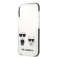 6. Karl Lagerfeld KLHCP13XTPEKCW iPhone 13 Pro Max 6.7" hardcase white/white Karl&Choupette