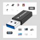 5. Wozinsky WAAC-01 USB-A - USB-C OTG Adapter - Black