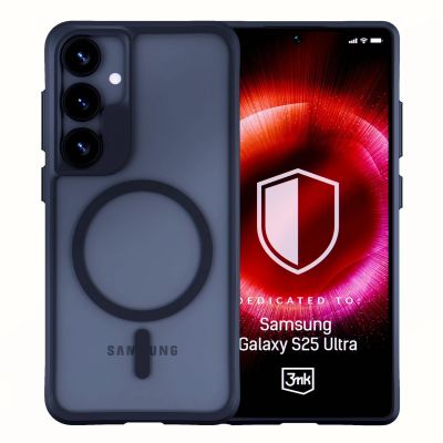 8. 3mk Satin Armor MagCase for Samsung Galaxy S25 Ultra - Transparent