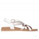 4. Skechers Bobs Desert Kiss Low sandals - Peak Rank W 114709-WHT